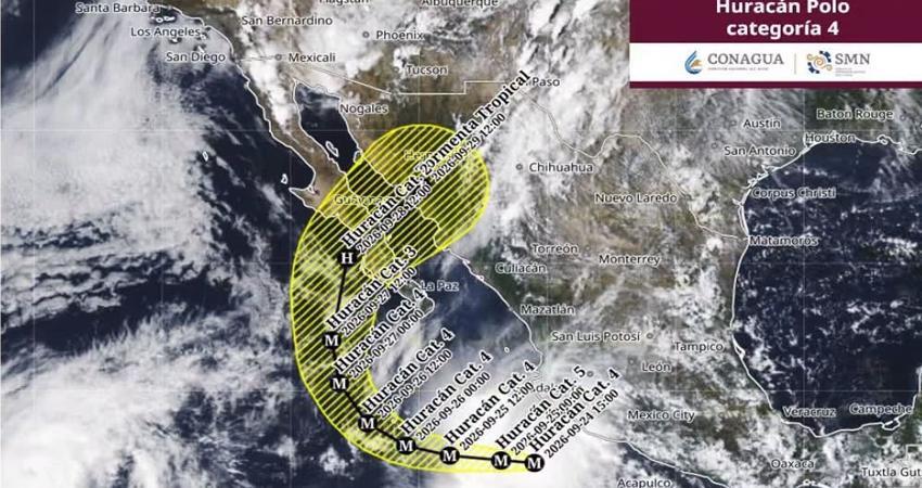 Consejo Municipal de Protección Civil activa medidas ante Huracán Polo