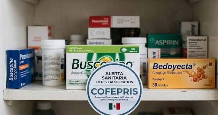 Alertan por falsificación de Bedoyecta, Buscapina, Saizen y otros medicamentos