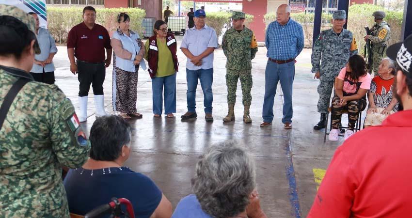 Gobierno de BCS evalúa daños y emprende acciones de recuperación tras el paso de Polo