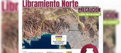 Iniciará JEC rehabilitación del Libramiento Norte en La Paz