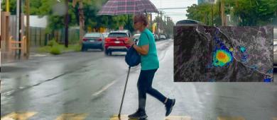 Lluvias y viento para BCS este martes; vigilan al huracán Simón