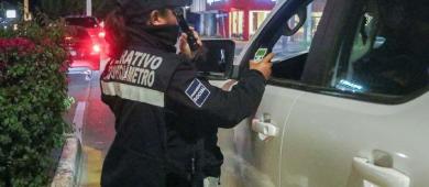 Realiza Ayuntamiento de La Paz operativo de alcoholimetría y acciones de prevención vial