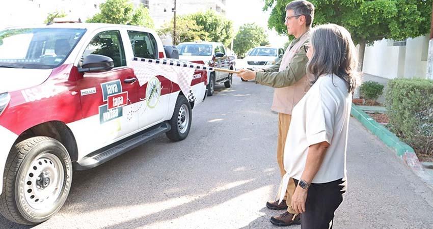 Envían 16 unidades fumigadoras a Comondú para reforzar acciones contra el dengue