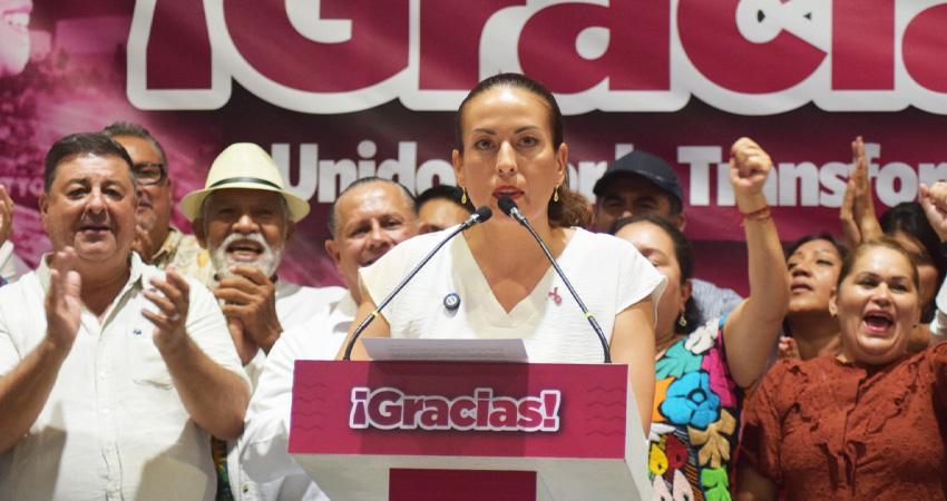 Milena Quiroga reivindica su proyecto y llama a la unidad en Morena