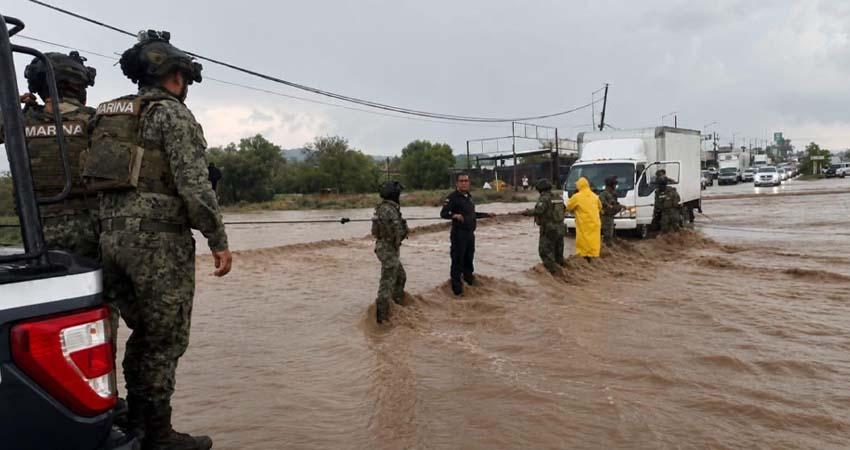 Registra Ayuntamiento de La Paz 20 apoyos a vehículos atrapados en arroyos