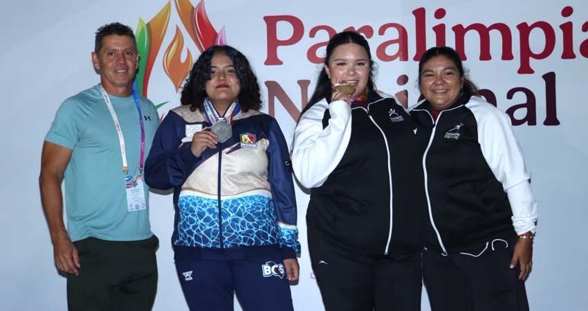 BCS suma plata y bronce en paratletismo de la Paralimpiada Nacional CONADE 2026