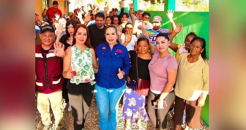 Reconoce Gaby Montoya visión democrática de Manuel Cota en definición de coordinaciones municipales por encuesta y confirma su registro