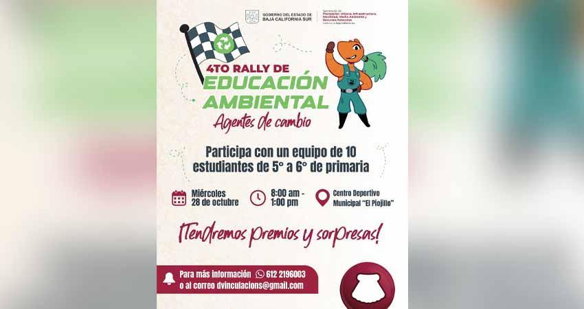 Invita SEPUIMM a participar en el 4.º Rally de Educación Ambiental “Agentes del Cambio”