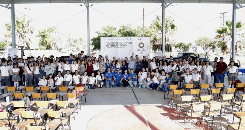 Realiza CECyTE BCS simposio científico en Puerto Adolfo López Mateos