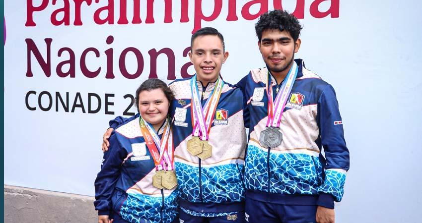 Logra BCS 20 medallas en la Paralimpiada Nacional CONADE 2026