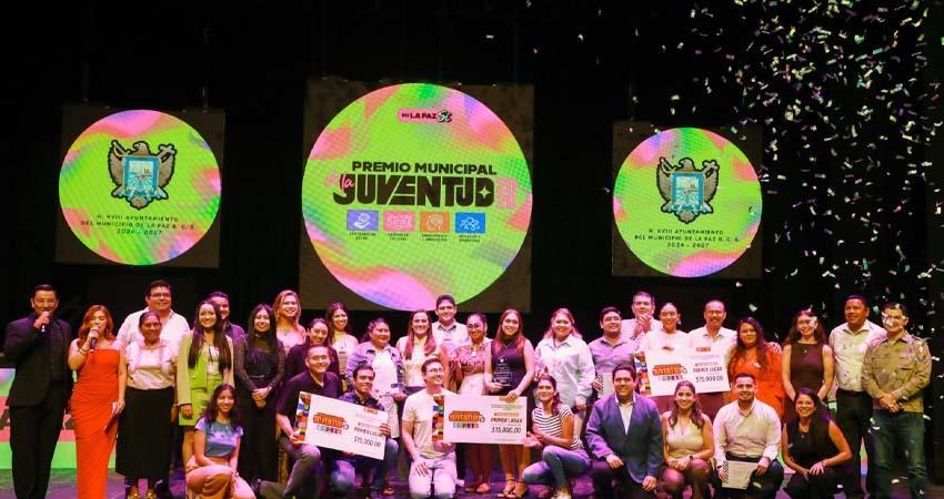 Reconoce Ayuntamiento de La Paz talento paceño con el Premio Municipal de la Juventud 2026