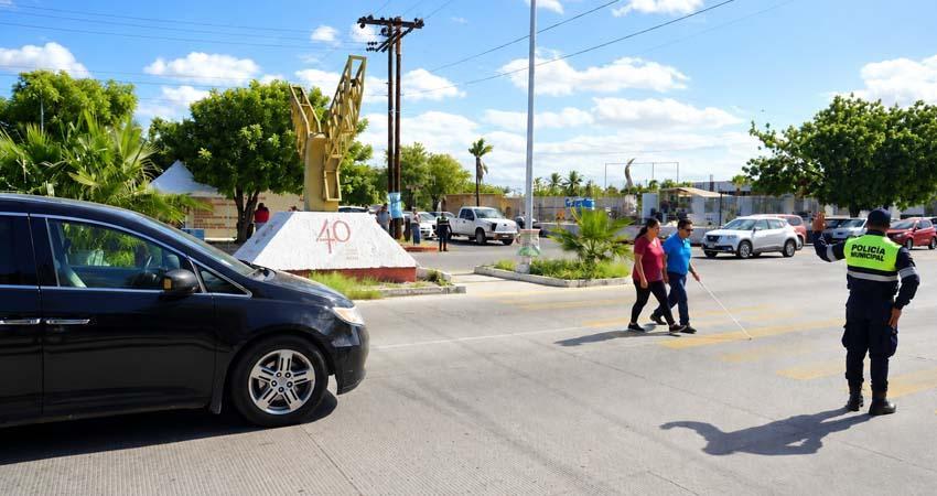 Conmemora ISIPD el Día Internacional del Bastón Blanco con actividades de sensibilización