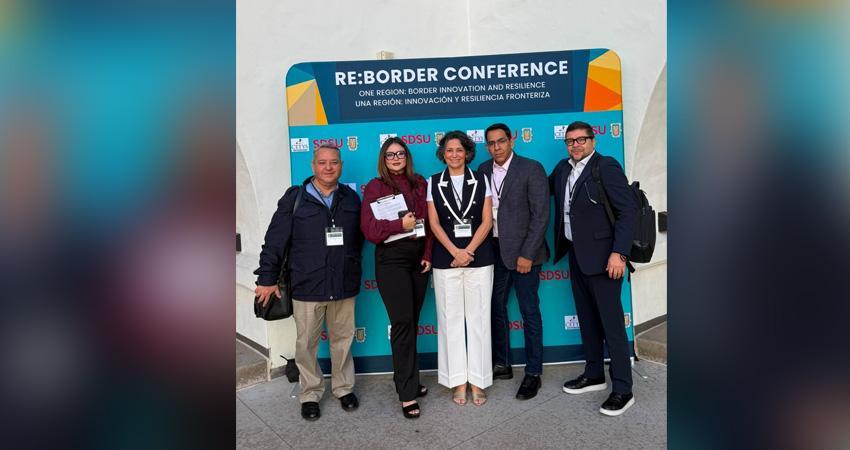 Participa comunidad académica de la UABCS en conferencia binacional RE: Border en San Diego State University