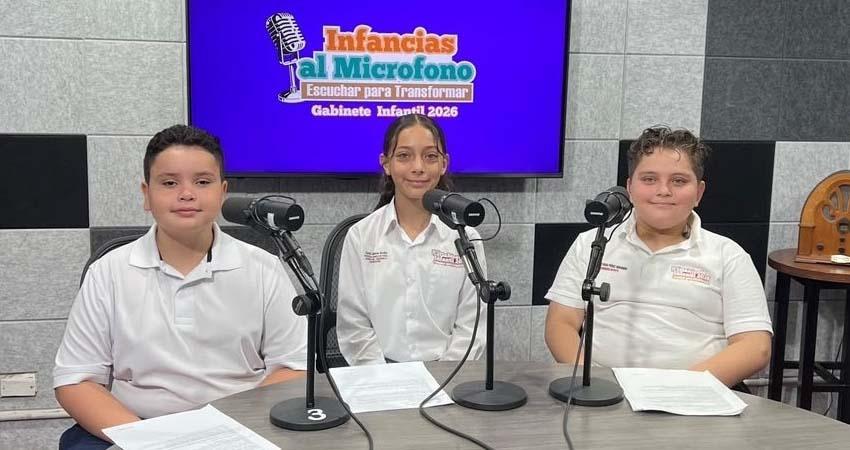 Impulsa SIPINNA la participación infantil a través del programa “Infancias al micrófono”