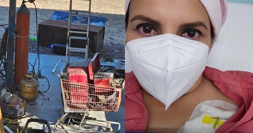 Paciente con cáncer pide aclarar permisos de taller vecino que no la deja descansar en La Paz