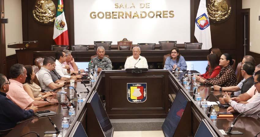 Acuerda Gobierno de BCS comodato por 30 años de predio a la Guardia Nacional y donación de inmuebles para salud