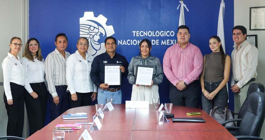 Formalizan ISJuventud y Tecnológico de La Paz convenio para ampliar oportunidades educativas y profesionales