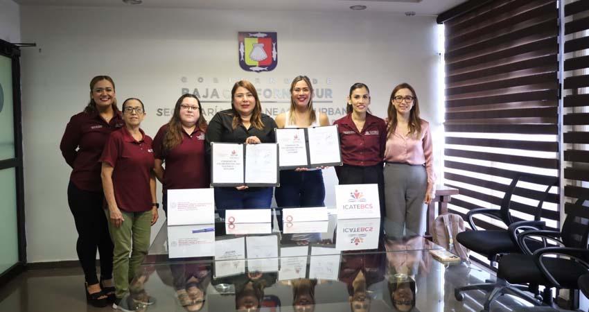 ICATEBCS ofrecerá capacitación y certificación al personal de SEPUIMM