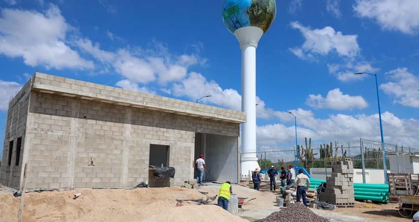 Registra 60% de avance planta purificadora de Agua para el Bienestar en La Paz