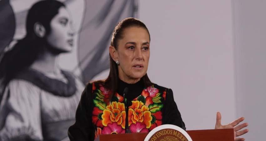Sheinbaum exige investigar posibles abusos en el INE y frenar ataques a Taddei