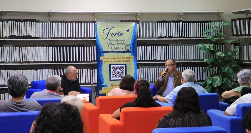 Comienzan las actividades de la Feria Universitaria del Libro UABCS 2026