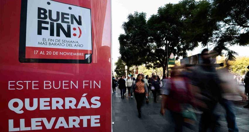 Comercio mexicano prevé 12 mil 567 millones de dólares por programa de consumo El Buen Fin