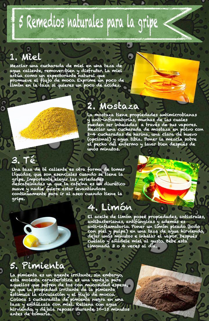 Remedios para la gripe