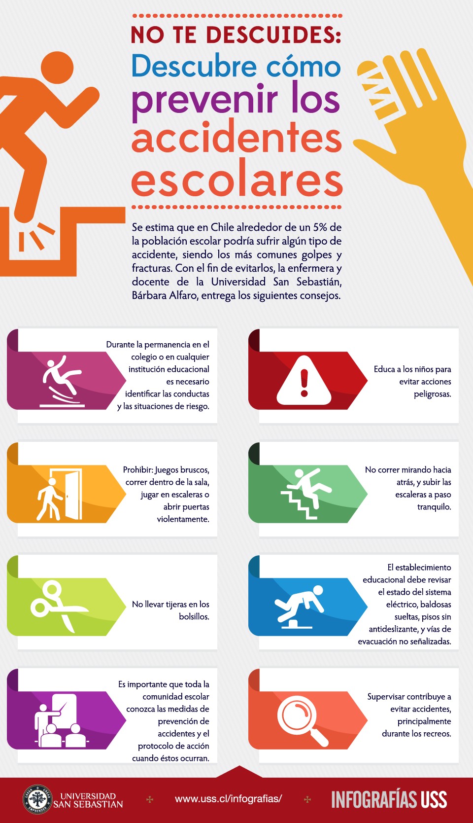 COMO PREVENIR LOS ACCIDENTES ESCOLARES