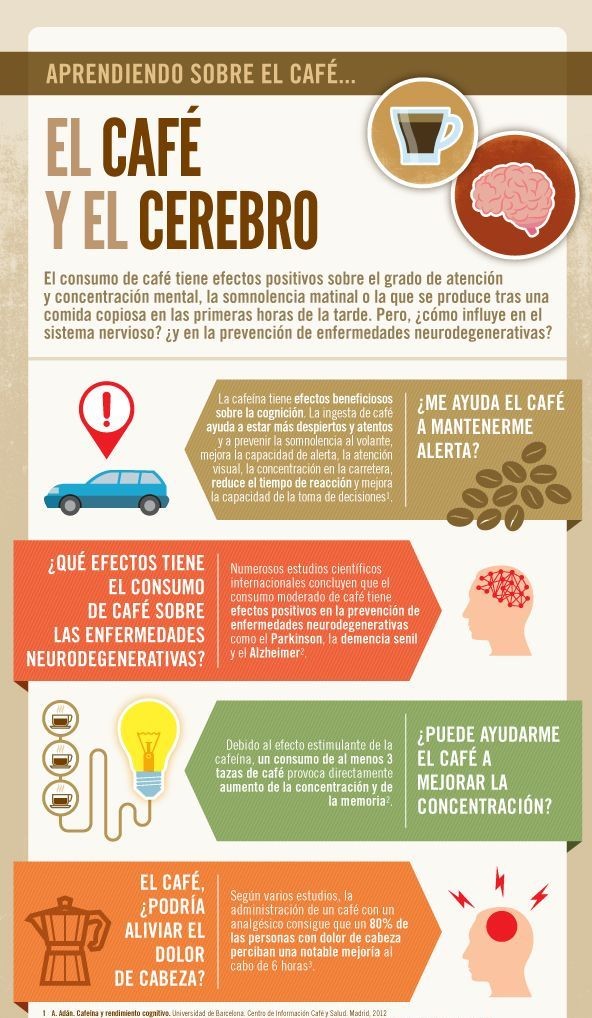 El café y el cerebro
