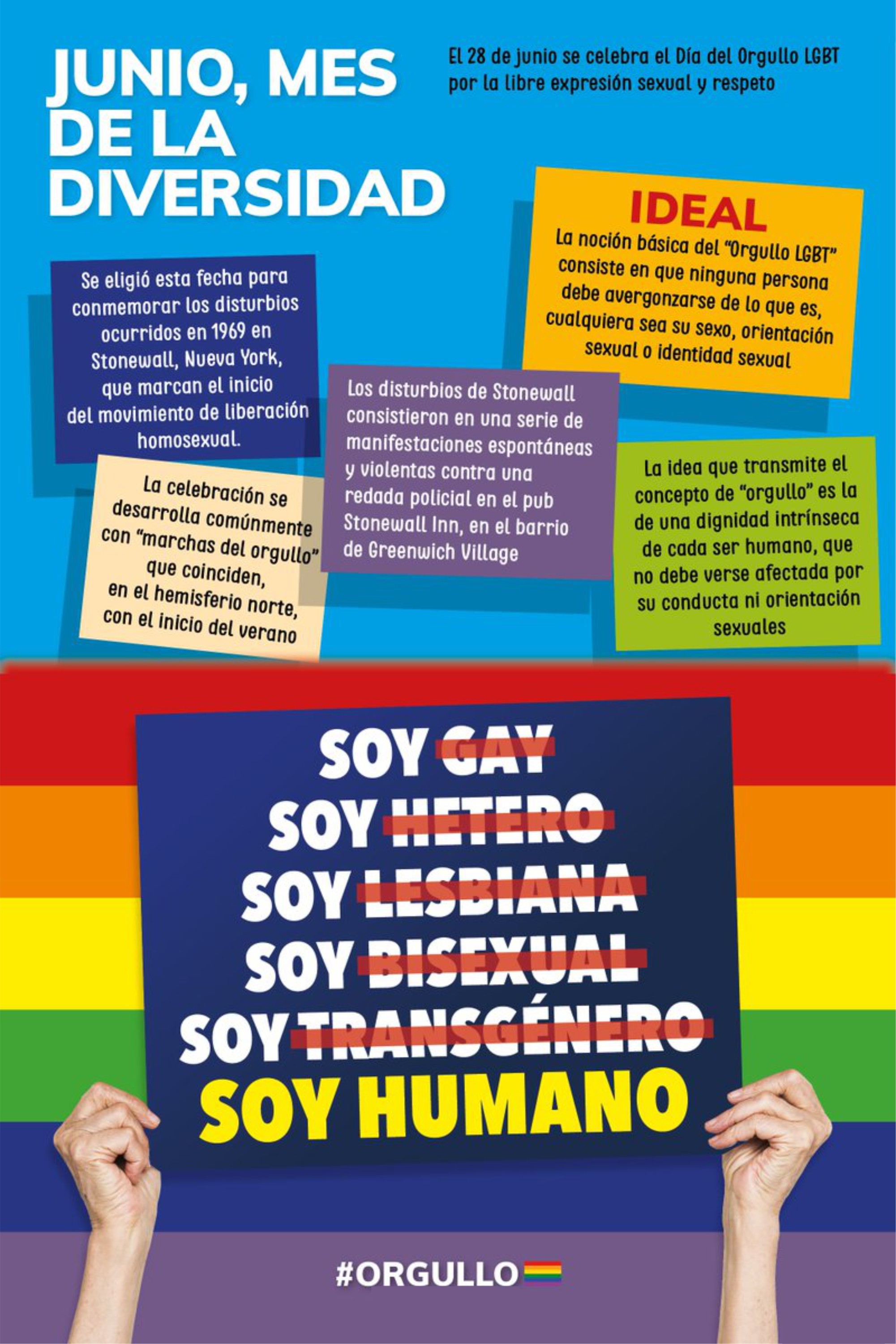 Junio, mes de la diversidad