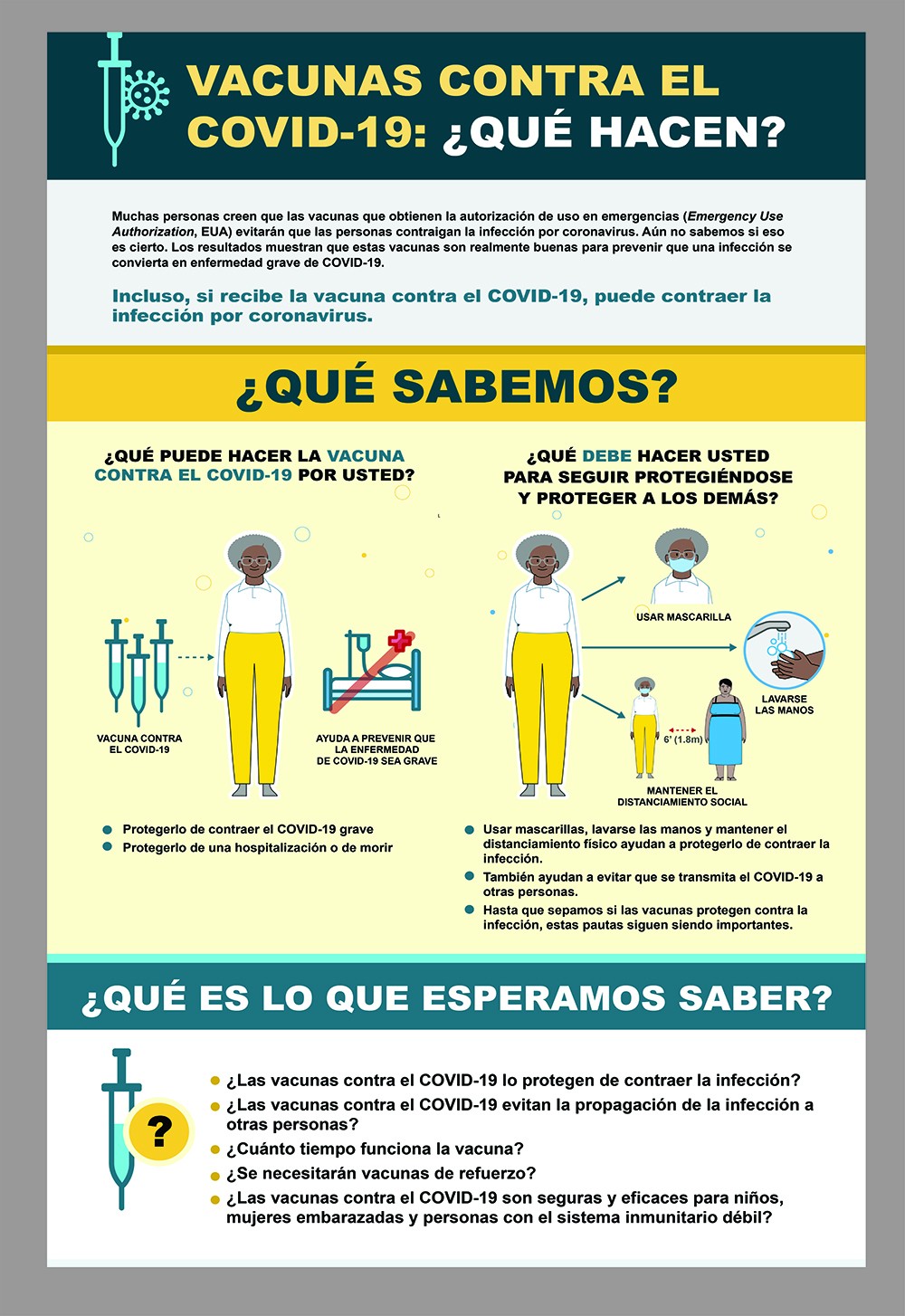 Vacunas contra el COVID-19 ¿Qué hacen?