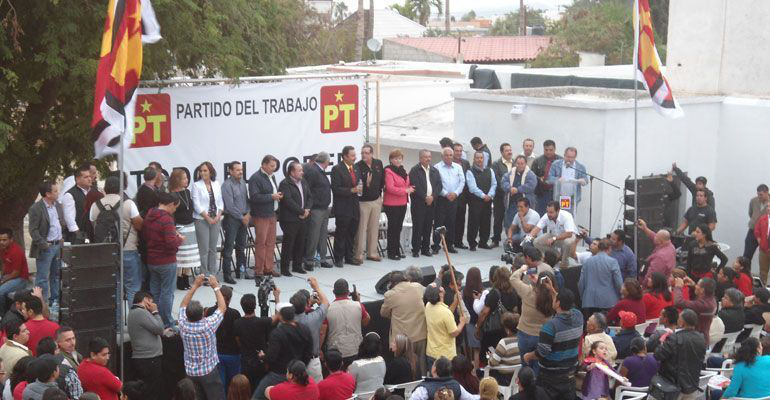 PRD, PT y MC, se pronuncian por ser solidarios con la lucha del Pueblo Sudcaliforniano