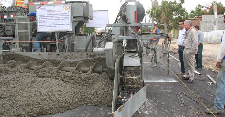 Aceleran la pavimentación de 90 vialidades en el estado