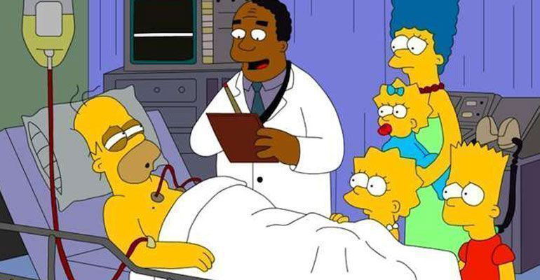 ¿Homero Simpson 22 años en coma?