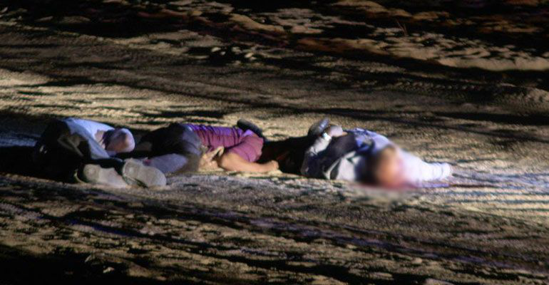 Identifican a ejecutados en el arroyo de la colonia El Zacatal; tenían el ‘‘tiro de gracia’’ 
