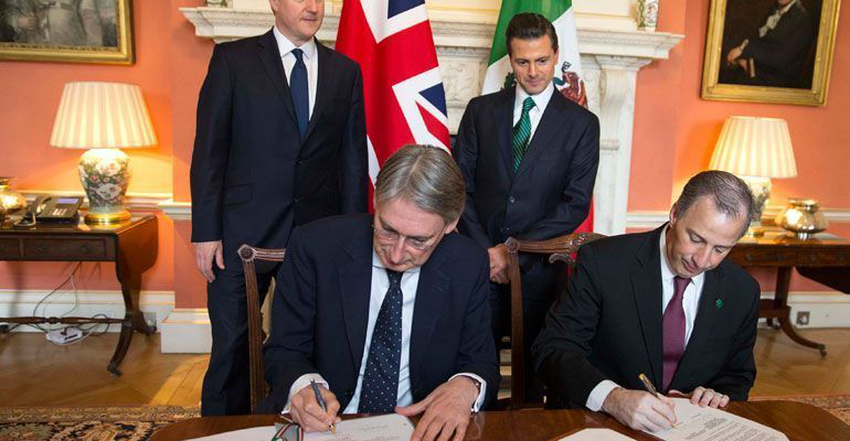 Reino Unido dará línea de crédito de hasta mil MDD a México