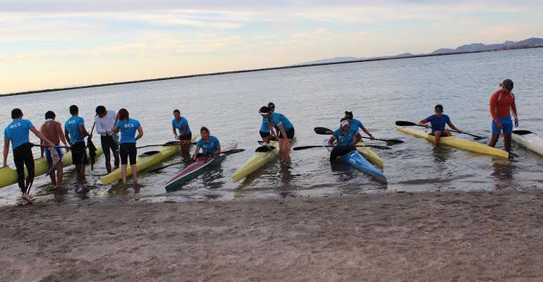 Esta semana participara en la Regata de Zapotlán la Selección de Canotaje de BCS