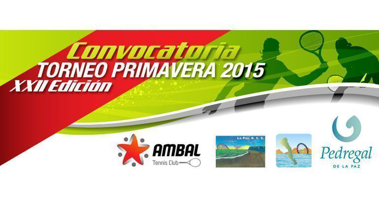 Se encuentra todo listo para la edición XXII del Torneo de Tenis de Primavera