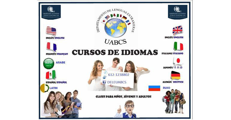 Invita la UABCS a sus cursos intensivos de idiomas