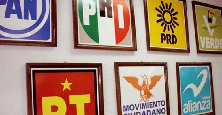 Partidos arrancan guerra de spots y hashtags