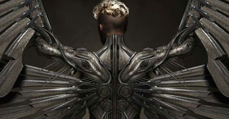Nuevo diseño de Ángel en X-Men: Apocalypse