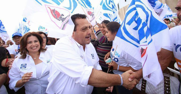 Asegura Carlos Mendoza que avasallará a los "rojos y amarillos"