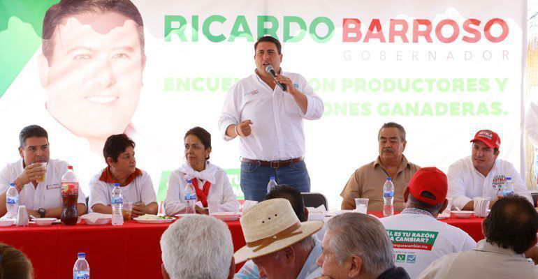 Ganaderos de BCS apoyarán a Ricardo Barroso