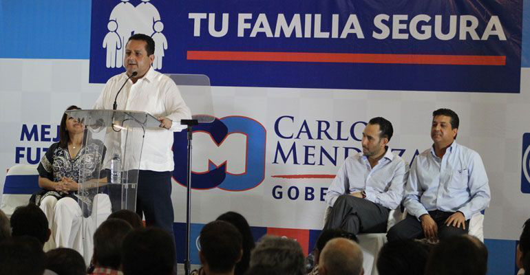 Presenta Carlos Mendoza su estrategia de seguridad para BCS