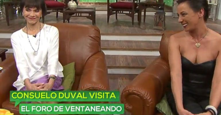 Consuelo Duval habla en Azteca de su salida de Televisa