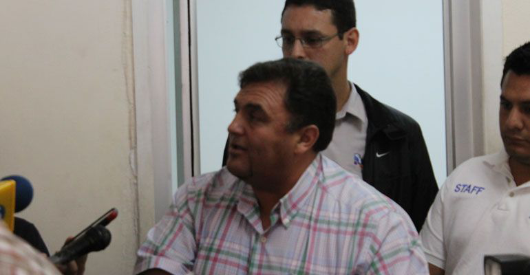 Atletas del pentathlón se manifestaron en el INSUDE; exigen la restitución de Alexis Murillo