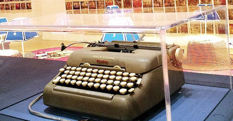 Joyas de Macondo; exhiben máquina de escribir de Gabo