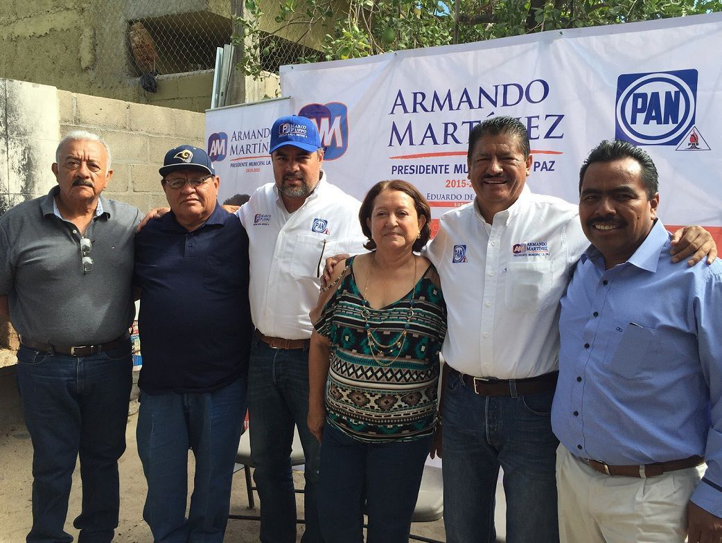 Sindicato de burócratas La Paz BCS, apoyará con todo a Carlos Mendoza y Armando Martínez