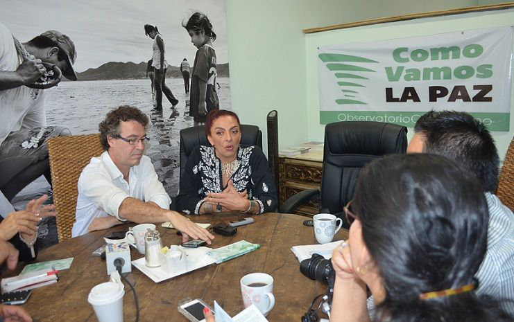 Hoy de nuevo se verán las caras cuatro contendientes a la presidencia municipal de La Paz