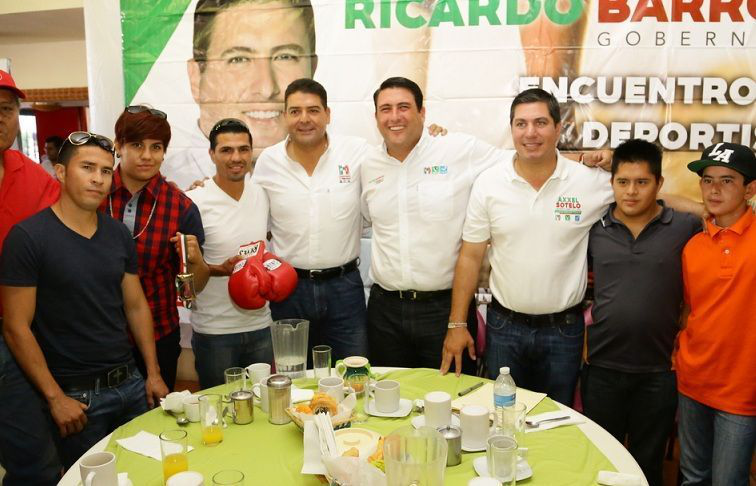 Se compromete Ricardo Barroso a hacer una alianza de ideas con organizadores del deporte